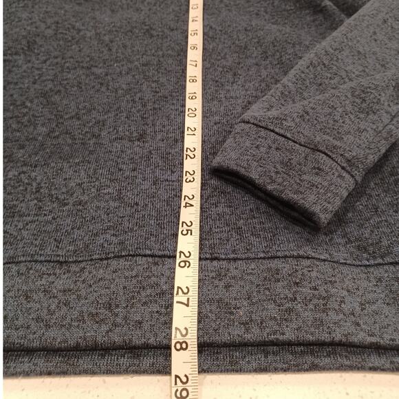 Eddie Bauer Men's Radiator Fleece Snap-front pullover Size Large Navy - Picture 4 of 5